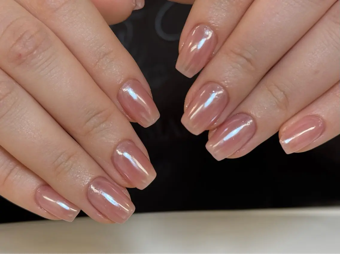 ネイル チークネイル フレンチネイル 韓国ネイル マグネットネイル 持ち込み ハンドネイル LINEA.nail STUDIOのネイルデザイン
