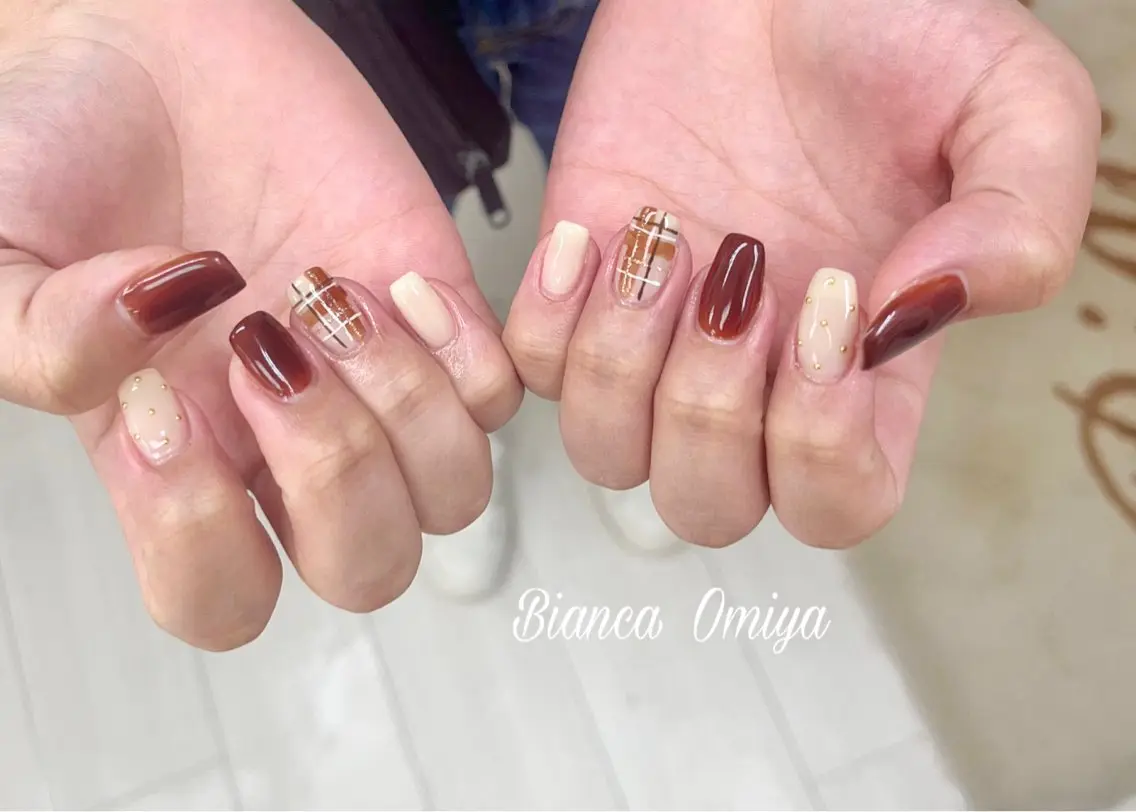 ネイル ハンドネイル Bianca大宮 入江のネイルデザイン