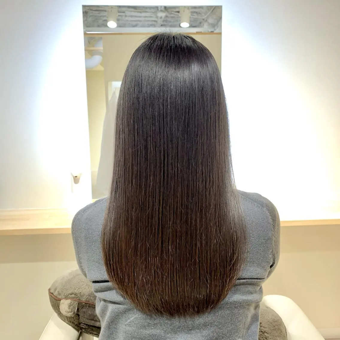 ロング トリートメント 酸熱トリートメント 🏆蔵前個室 美容院🏆 大川月央のヘアスタイル