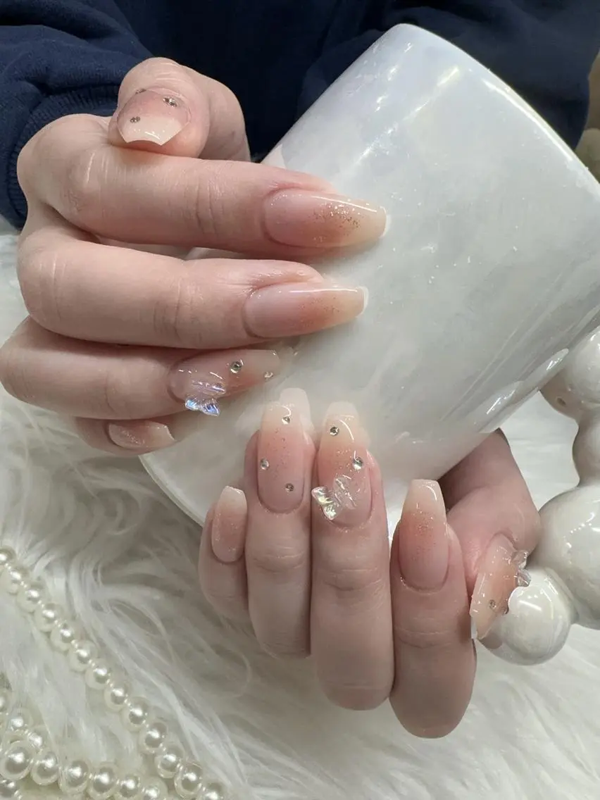 【チップ長さだし】★シンプル★持ち込み120分やり放題¥12900の写真