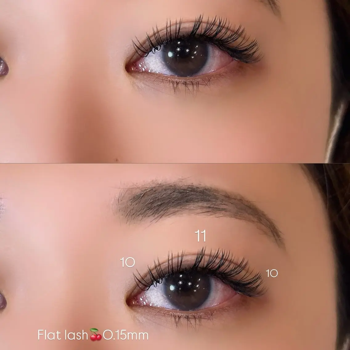 マツエク・マツパ eyelash Anmut Lunaのマツエク・マツパデザイン