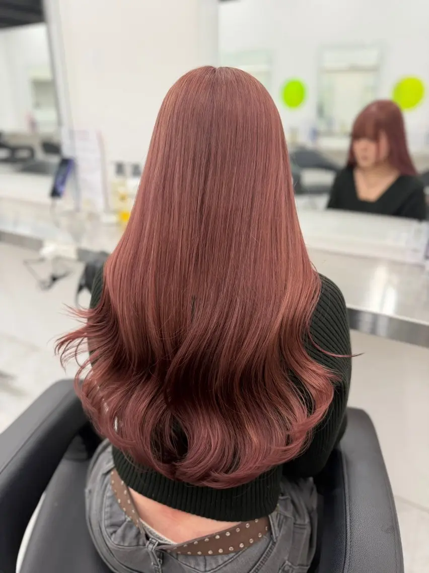 ロング カラー ヘアアレンジ ヘアカラー トリートメント 透明感カラー🎀艶髪 Anju/渋谷🎀のヘアスタイル