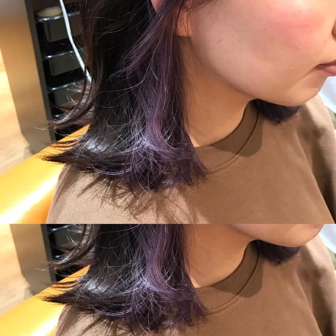 ミディアム カラー 髪質改善特化 ミサワコウキのヘアスタイル