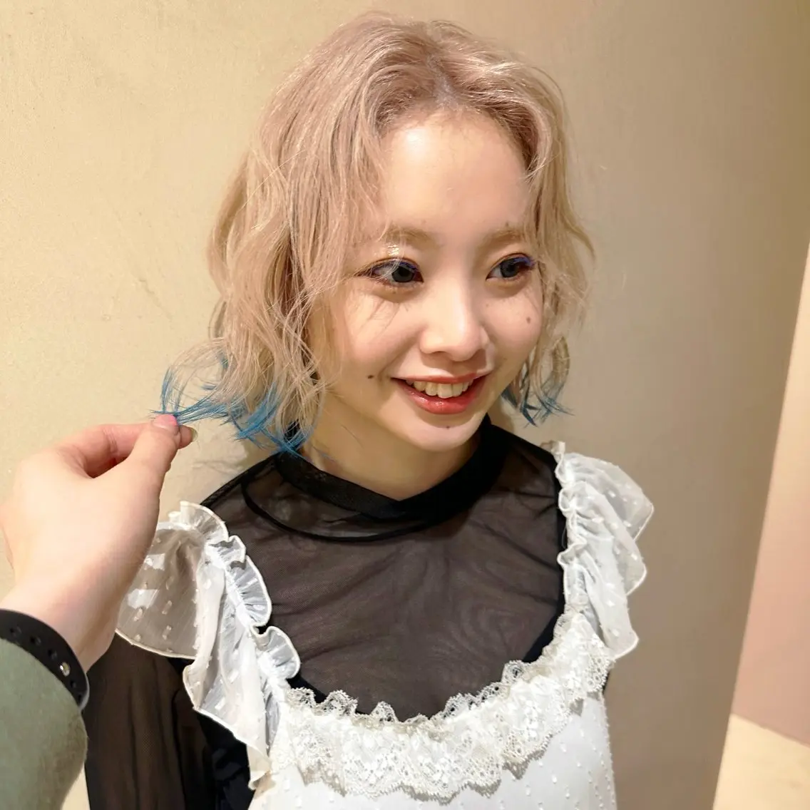 裾カラー + 4step Aujuaトリートメント✨️の写真