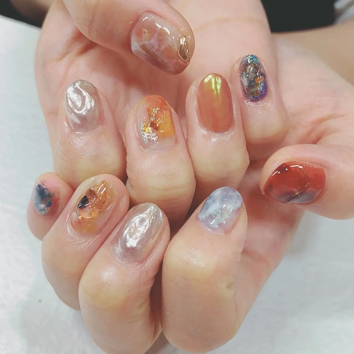 ネイル ハンドネイル liddell Murakamiのネイルデザイン