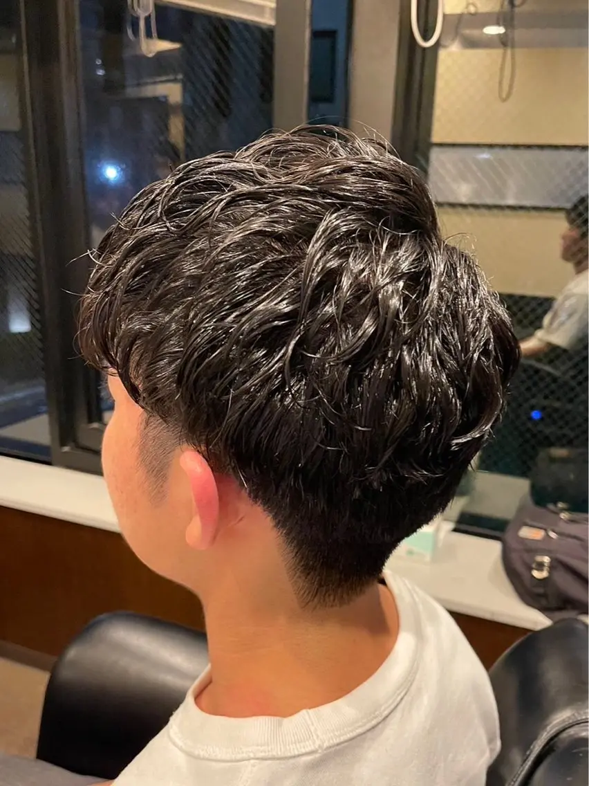 ショート パーマ 長谷川 真那のヘアスタイル