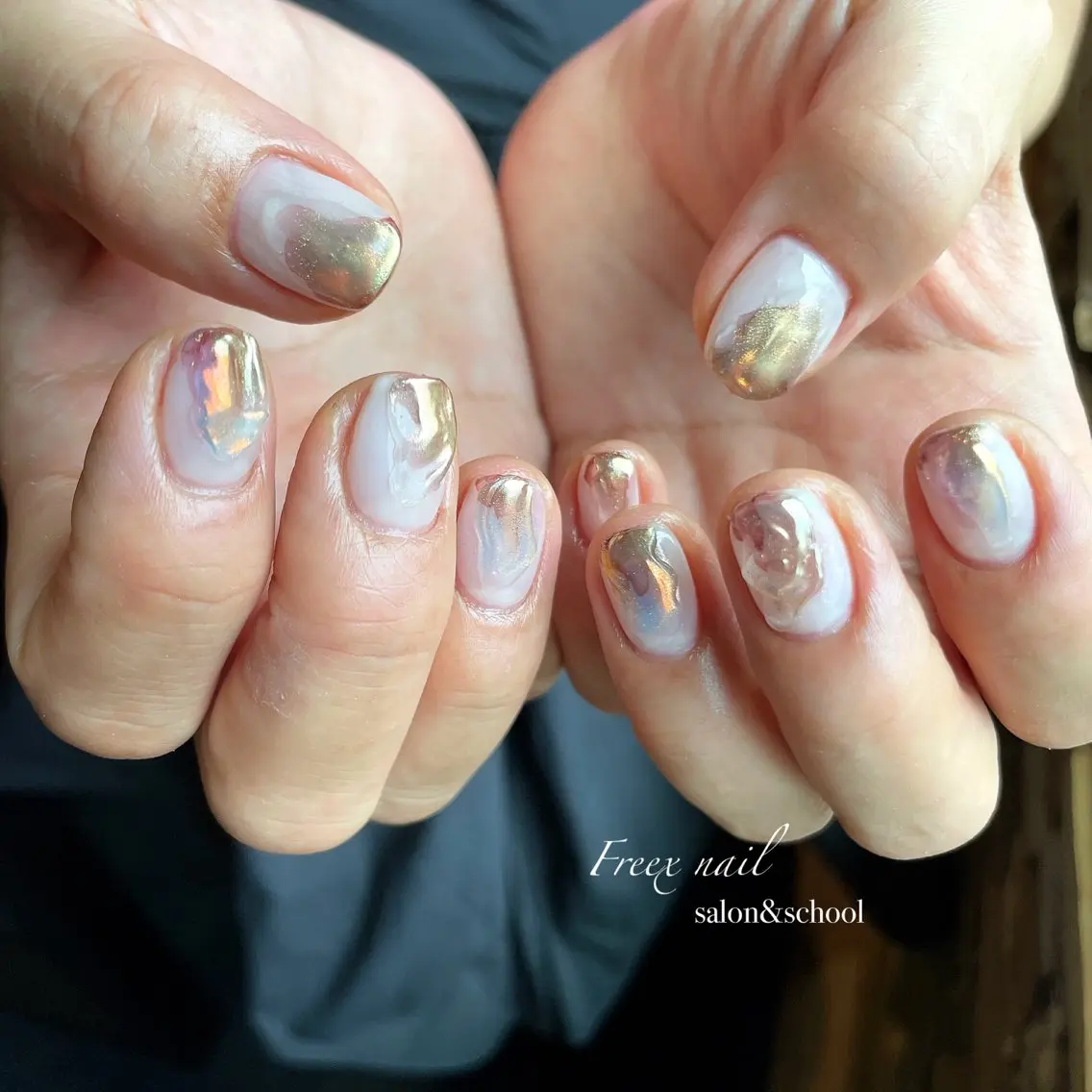 ネイル ニュアンスネイル ハンドネイル フットネイル freex nail /ニュアンス/個性派のネイルデザイン