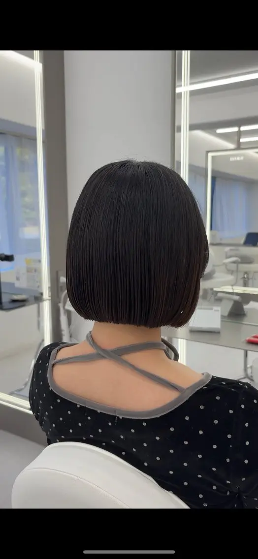 ショート 似合わせレイヤー🌟 巻ける縮毛矯正みつきのヘアスタイル