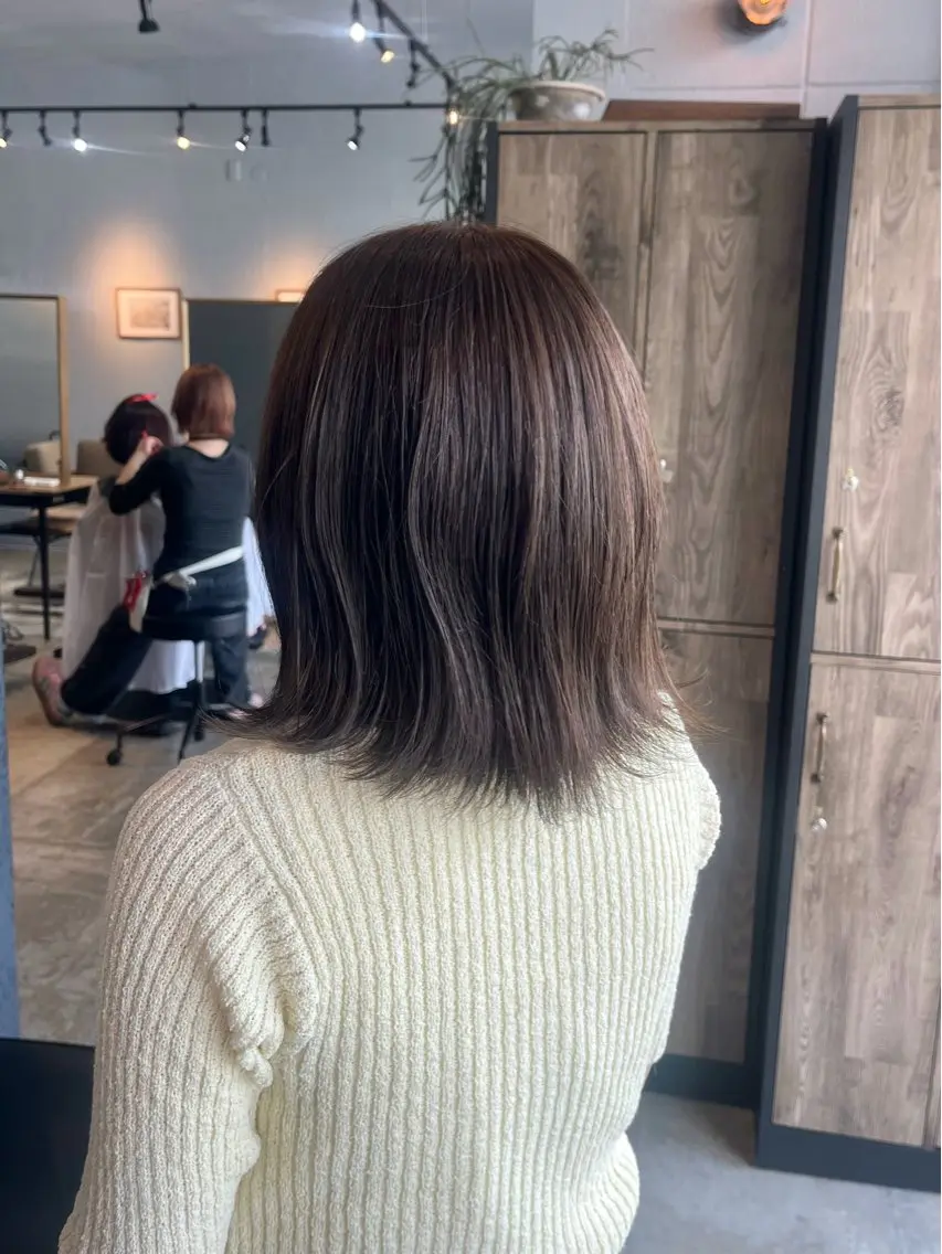 ミディアム ヘアカラー トリートメント hair ruup/ 🫧こすずのヘアスタイル