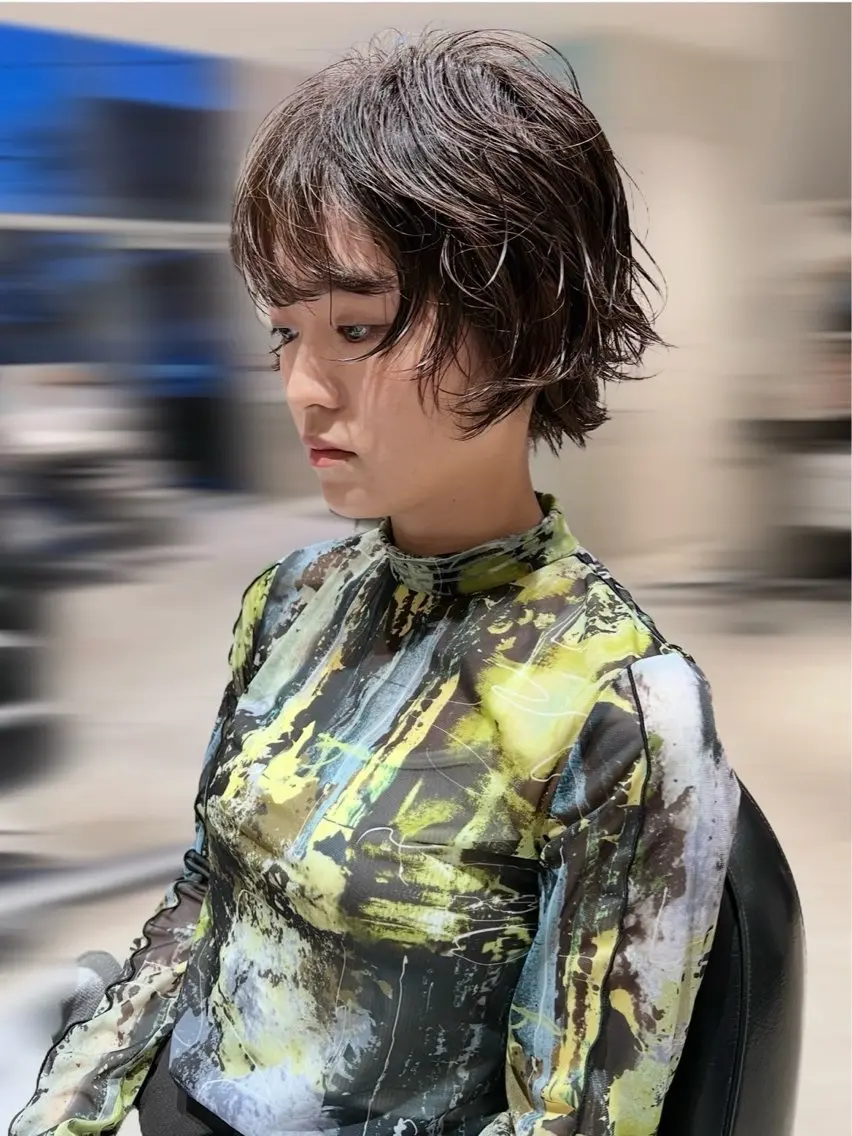 ショート kilto モデル募集のヘアスタイル