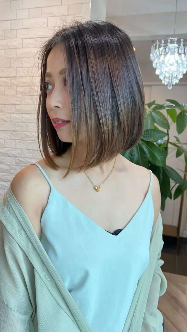 ミディアム 酒井 敬之のヘアスタイル