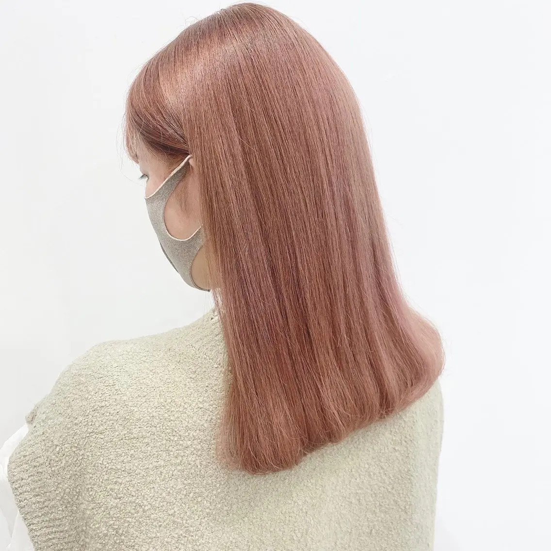 セミロング カラー ヘアアレンジ ヘアカラー トリートメント ヘッドスパ ヘアセット 【公式】DISCO銀 座🪩トレンド🪽のヘアスタイル