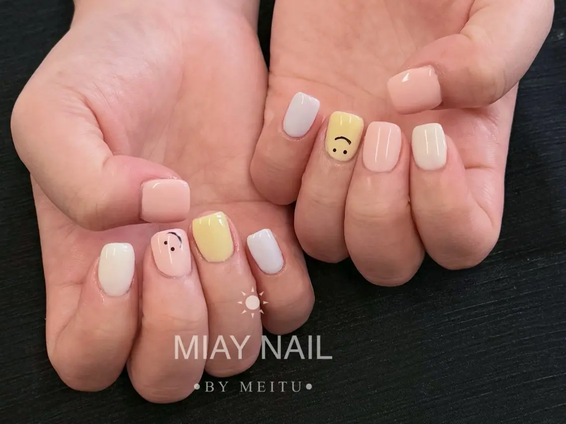 ネイル ハンドネイル 💜MIYA NAIL鶴見店のネイルデザイン