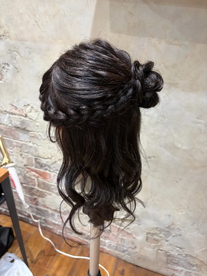 セミロング 志波 珠音のヘアスタイル