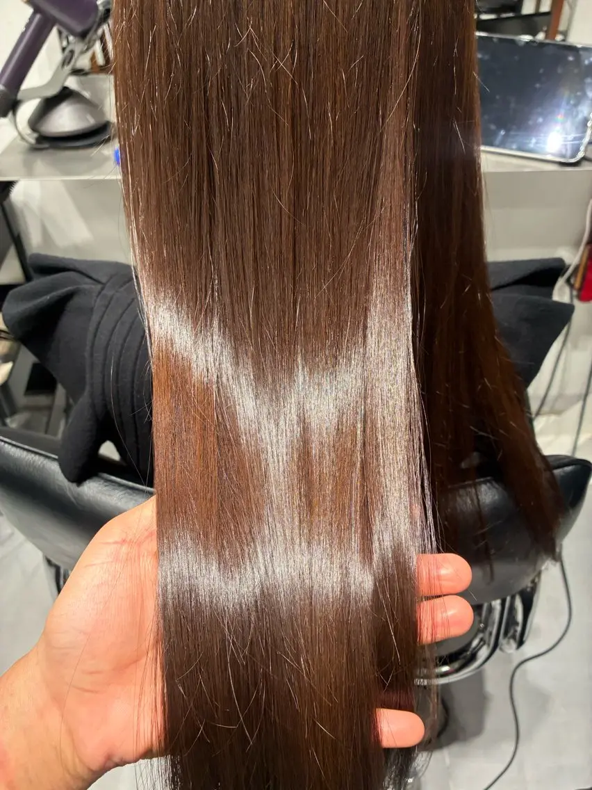 ロング トリートメント FILMS チサトのヘアスタイル