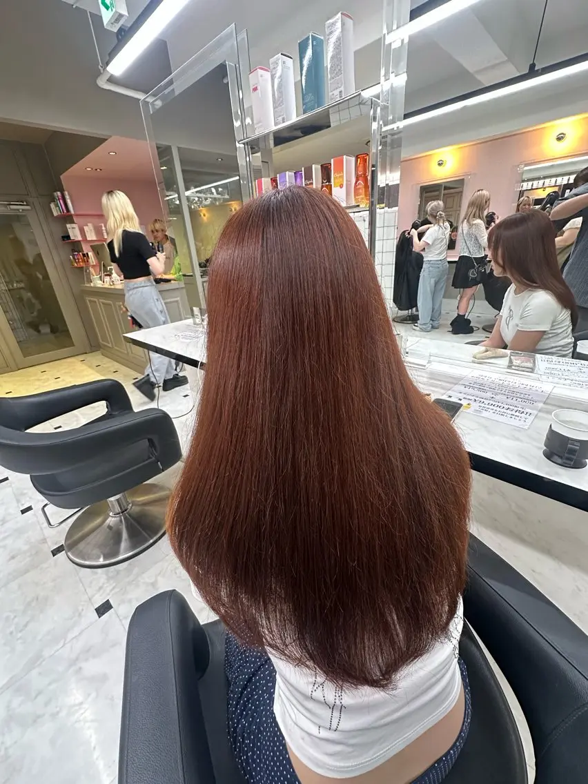 ロング ♡海外girl重め レイヤーMEARI♡のヘアスタイル