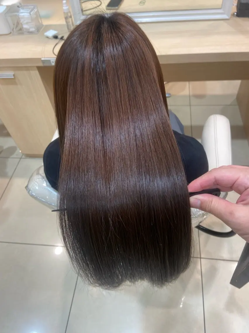 ロング カラー 透明感カラー 🌙Ash中目黒 坪内沙月🌙のヘアスタイル