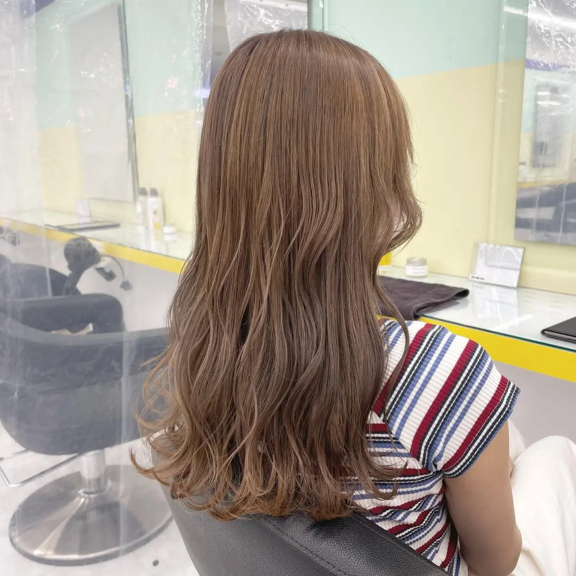 ミディアム カラー ヘアアレンジ ヘアカラー トリートメント 【透明感×レイヤー】 🍃RIKU🍃のヘアスタイル