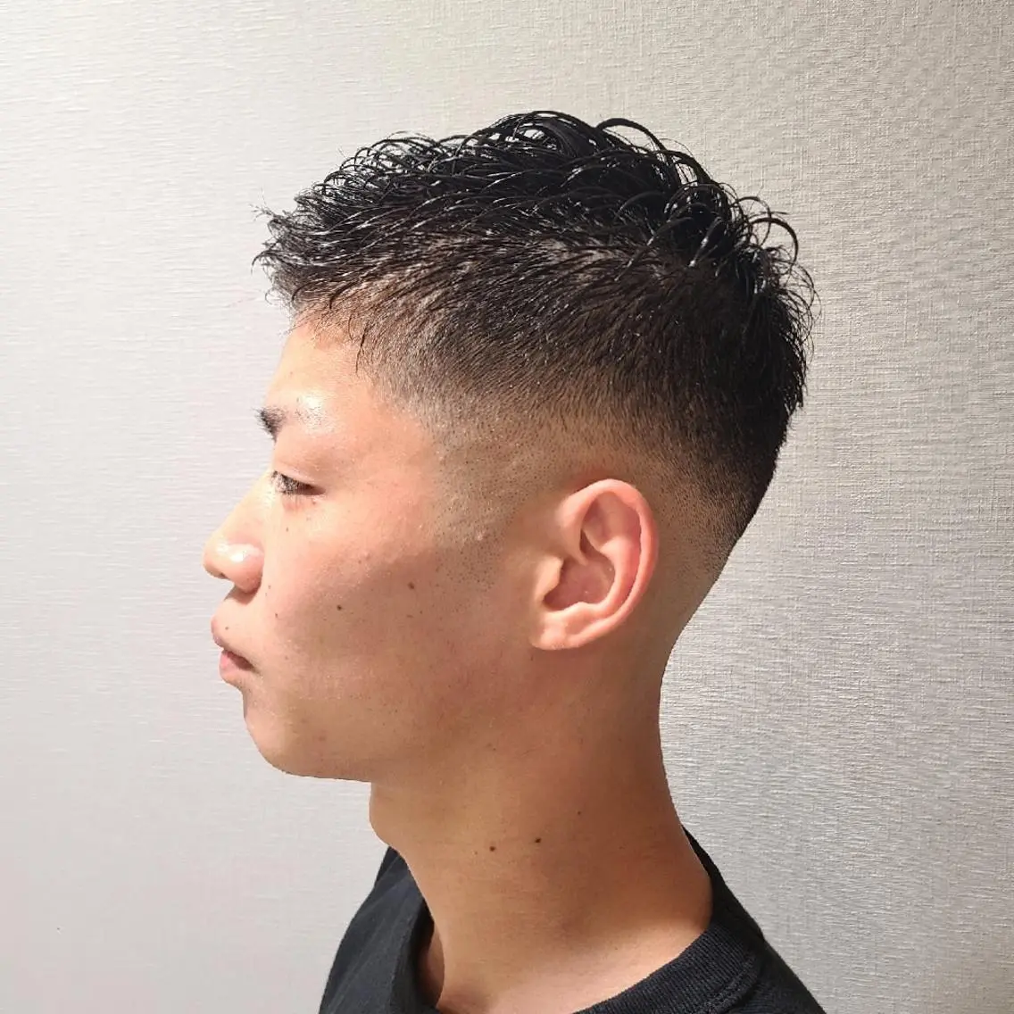 メンズ カット L'oeuf 山下 アミールのヘアスタイル