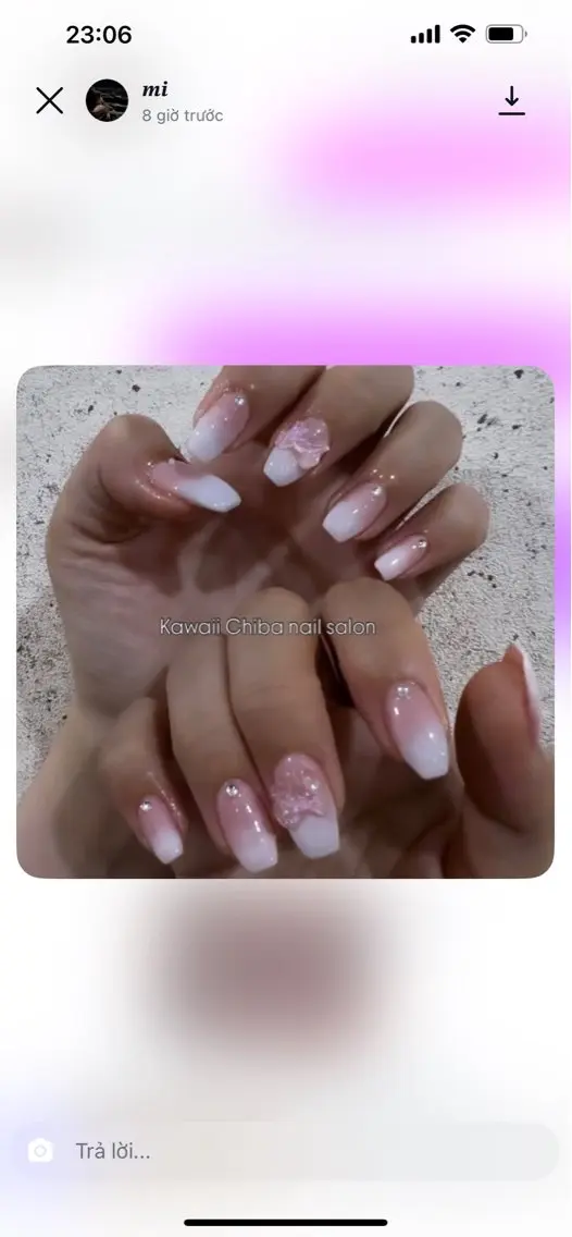ネイル 韓国ネイル ワンホンネイル Kawaii _Nailのネイルデザイン