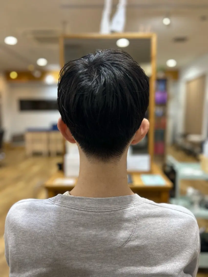 メンズ カット ま あのヘアスタイル