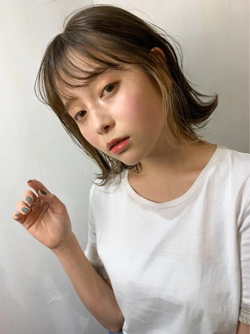 ′女性限定′カット＆カラー＆トリートメント【ボブに切らせてくれる方】⚠︎2、3センチ以上切る方のみの写真