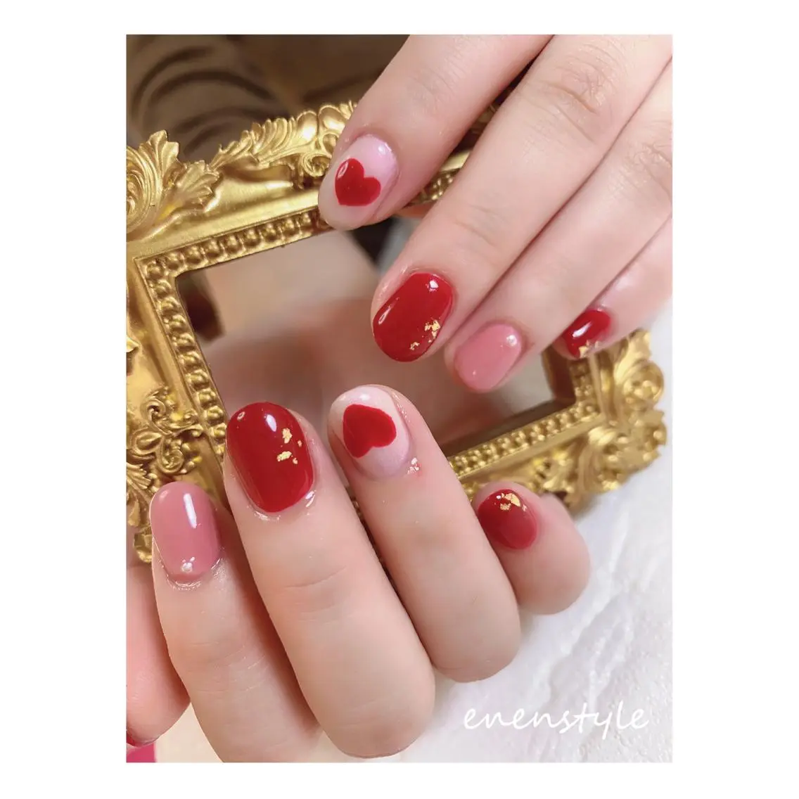 ショート ネイル ジェルネイル ニュアンスネイル オフィスネイル ワンカラーネイル パラジェル 🐾enen style 🐾のネイルデザイン