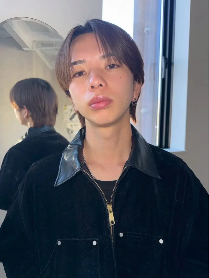 men's大人気👦🏻⭐️眉毛で垢抜け!眉毛Wax ×パーマで一気に印象change!の写真