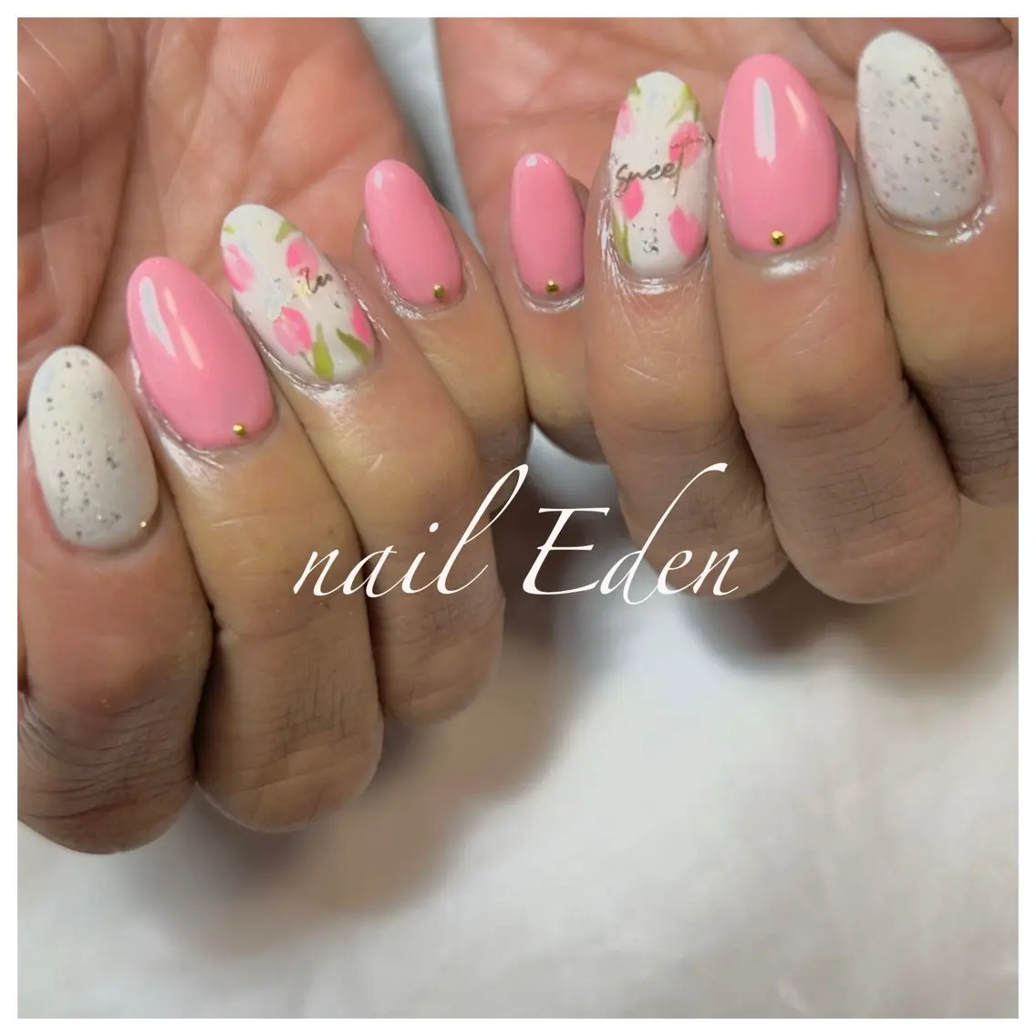 ネイル 持ち込み Eden ♾️のネイルデザイン