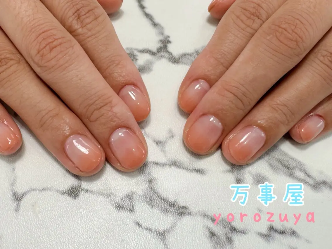 ネイル グラデーション ☆ YOROZUYA..のネイルデザイン