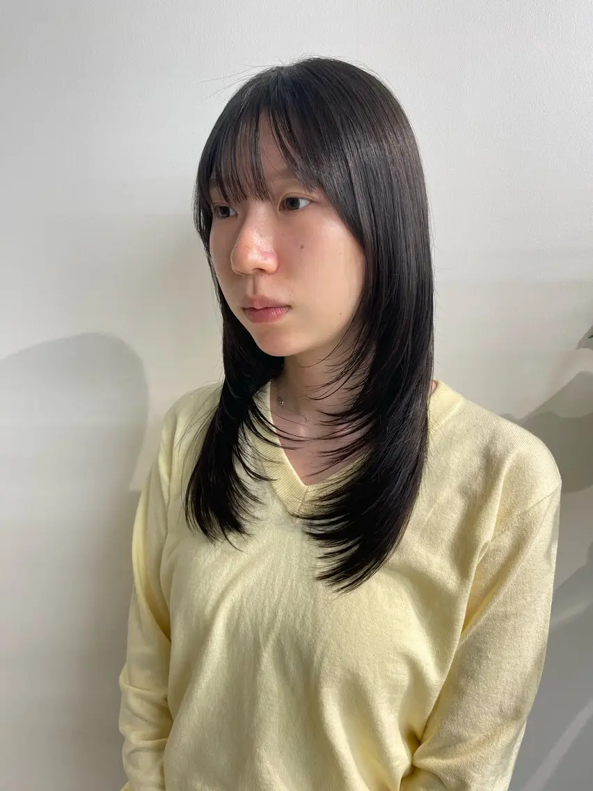 ロング 遠藤 麻衣のヘアスタイル