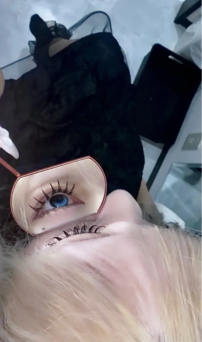 マツエク・マツパ 付け放題 フラットラッシュ Re:eyes_ rinkaのマツエク・マツパデザイン