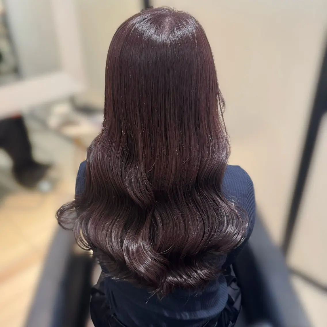 ロング カラー カット ヘアカラー トリートメント ブリーチなしカラー kana🐱のヘアスタイル