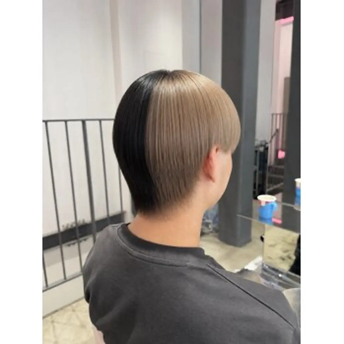 メンズ メンズブリーチ 今出 祐樹のヘアスタイル