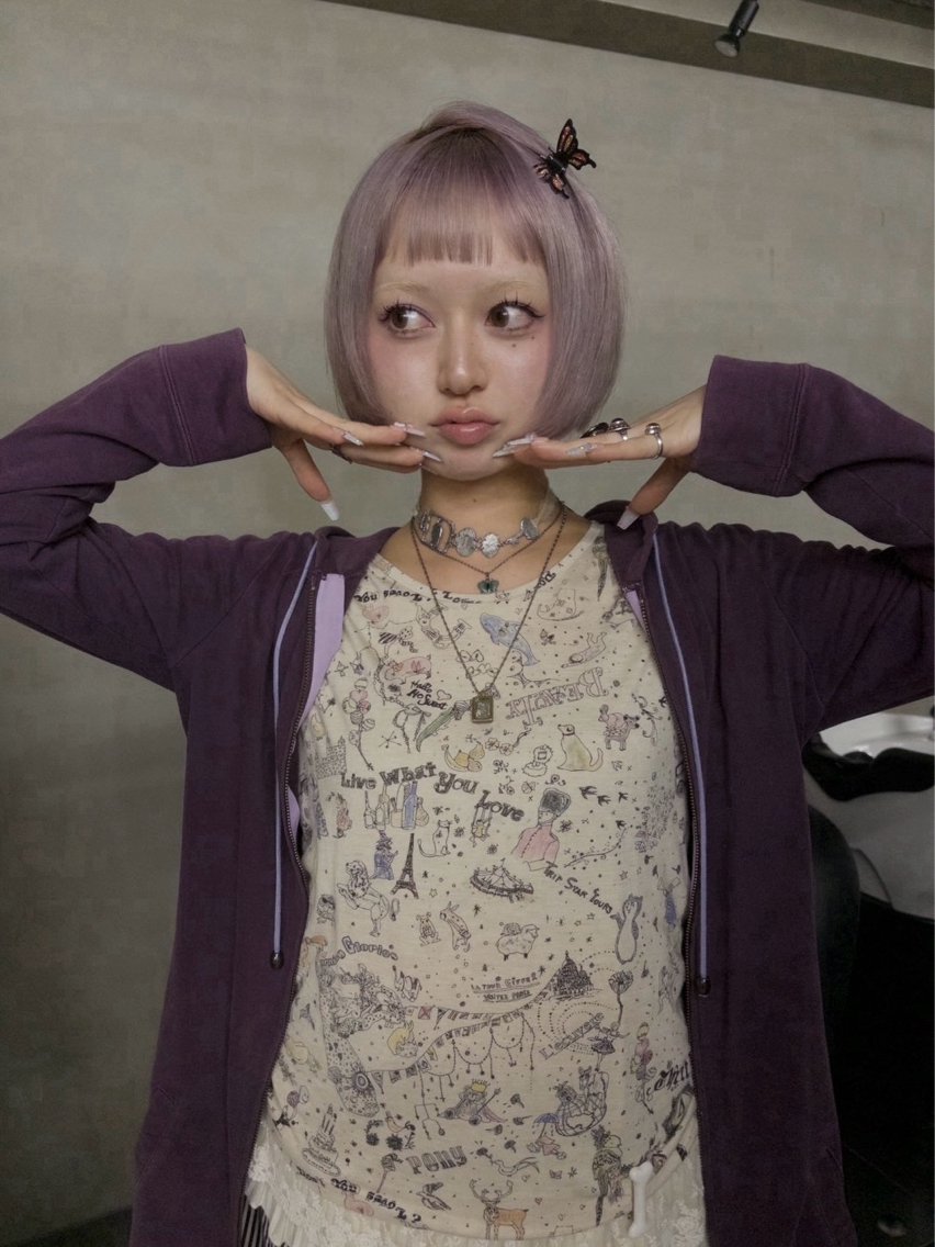 カラー YUTSUKI 🫧のヘアスタイル
