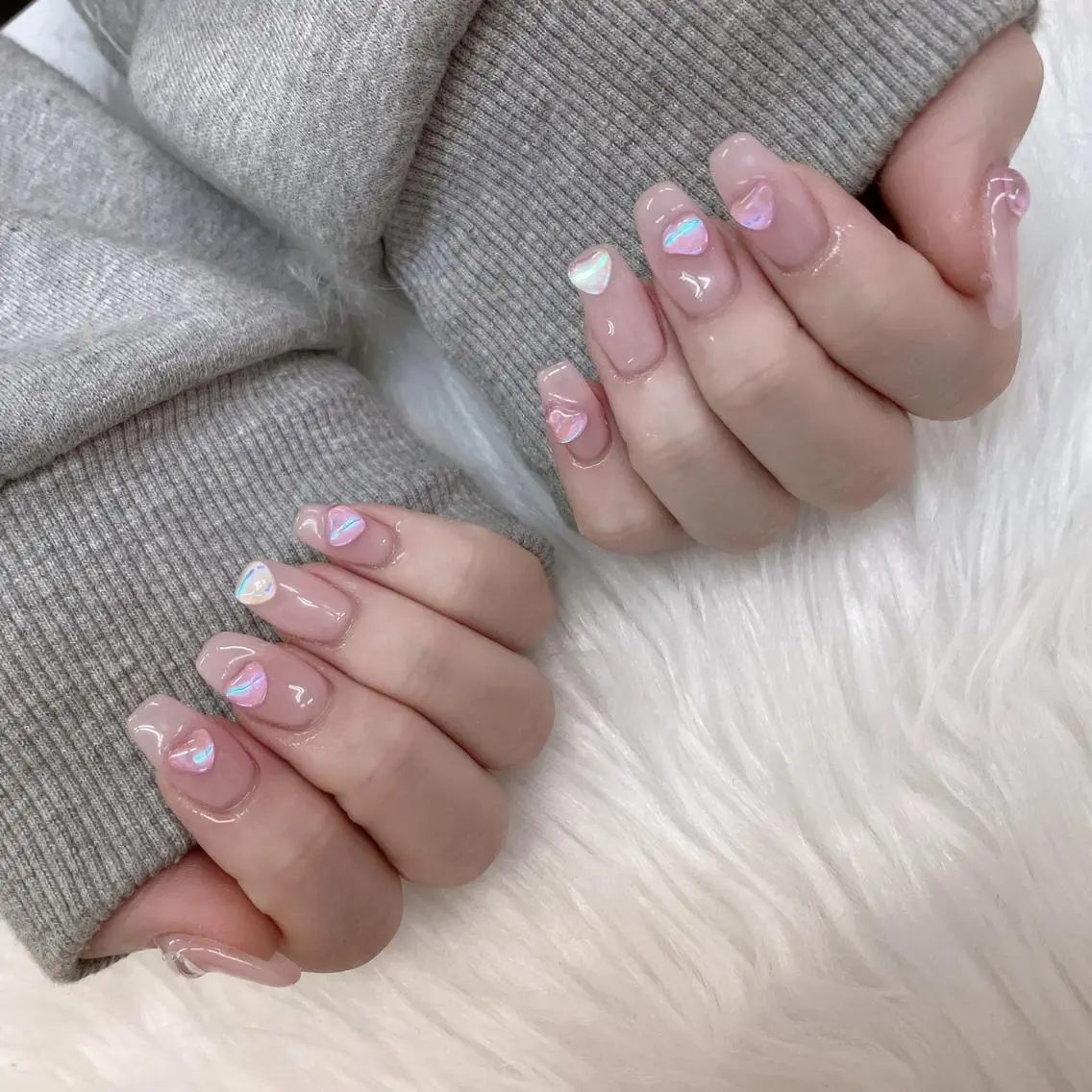 ネイル 🦋ネイルサロン ブラン🌈ゆりのネイルデザイン
