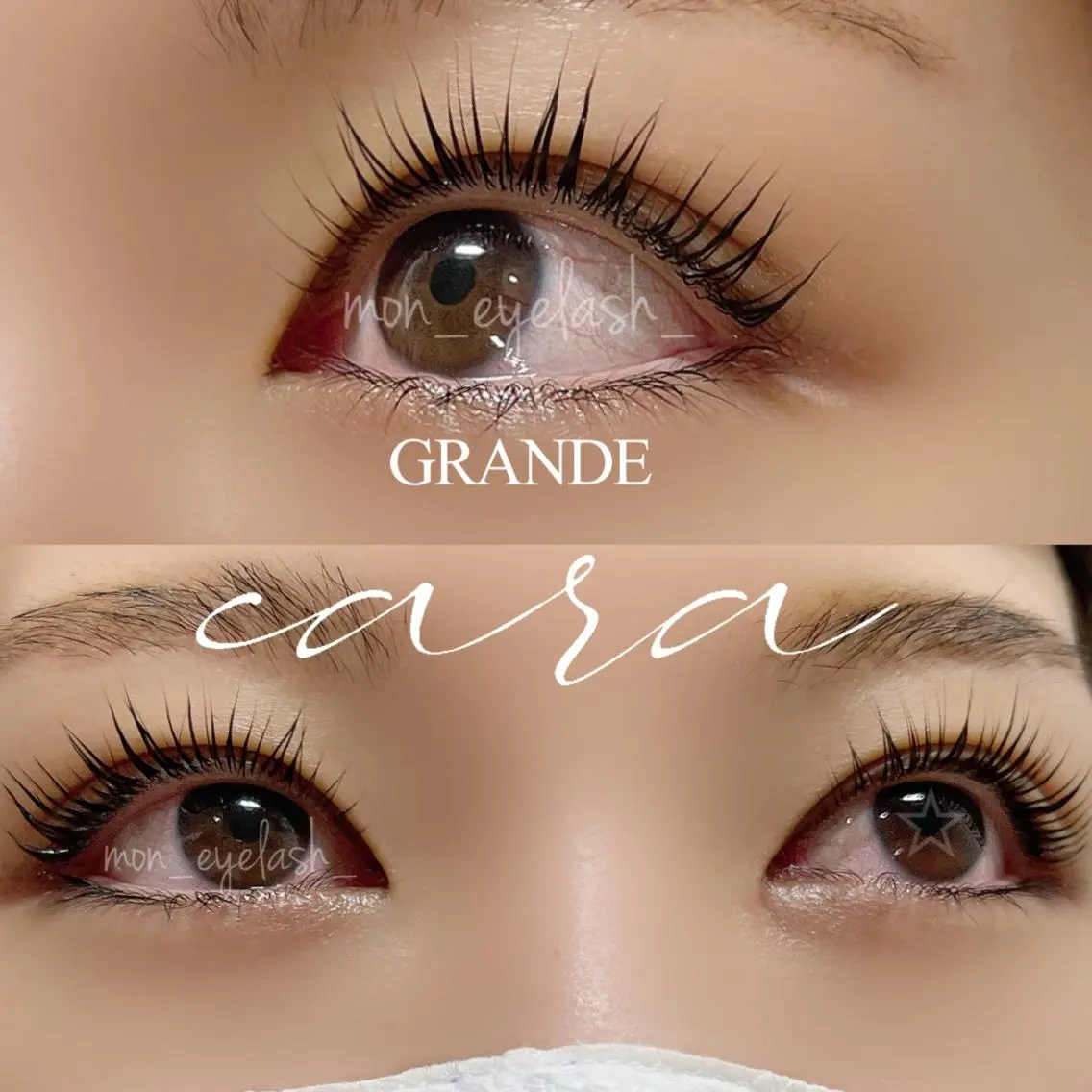 マツエク・マツパ アイブロウ パリジェンヌラッシュリフト マツパ GRANDEcara 栄 Miki🍀のマツエク・マツパデザイン