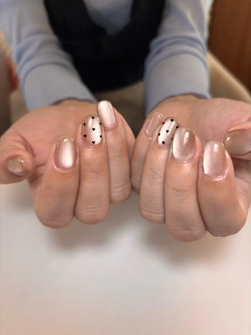 ネイル マグネットネイル ハンドネイル is..nail 🌷sonokoのネイルデザイン