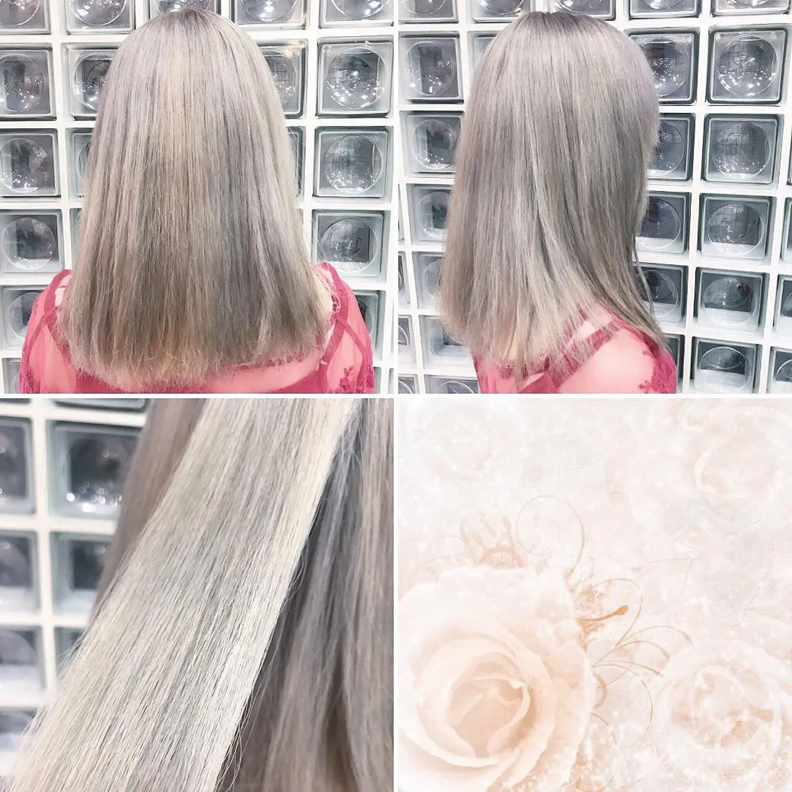 セミロング カラー ヘアカラー トリートメント ✨️眉毛、派手髪、 ハイトーンShinの眉毛・アイブロウイメージ