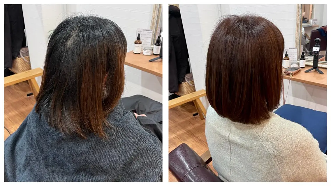 カラー 渡邉 佑典のヘアスタイル