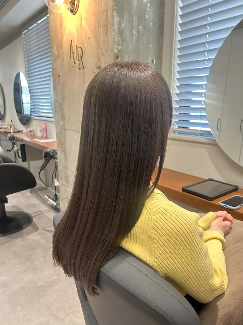 ロング カラー 相良 若奈のヘアスタイル
