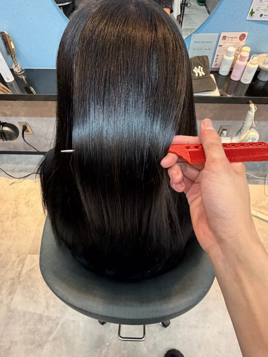 ロング カラー ヘアカラー トリートメント カラーモデル募集✨ IbukIのヘアスタイル