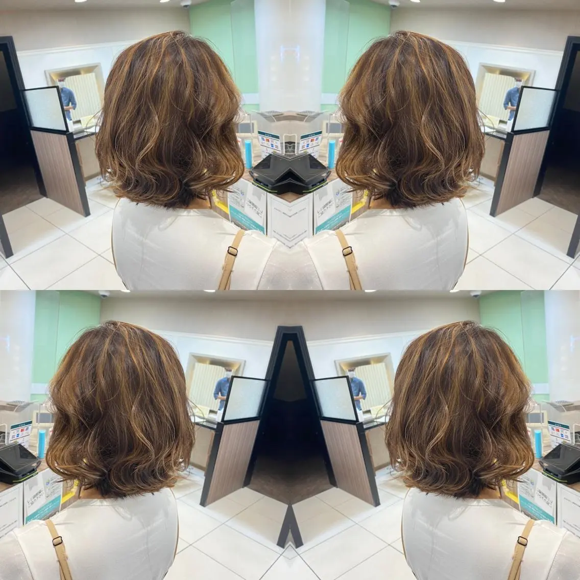 ミディアム ハイライト カット ヘアカラー 髪質改善カラー/店長 宮内秀峰のその他イメージ