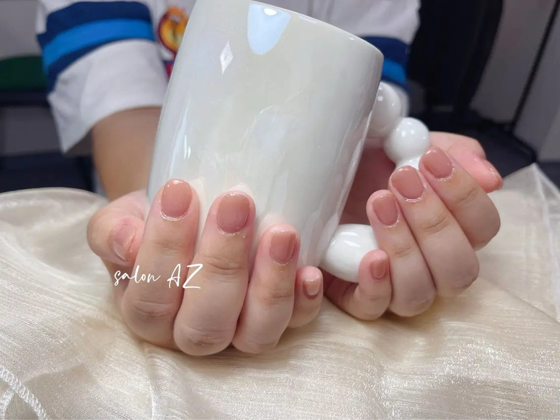 ネイル ワンカラーネイル salon AZのネイルデザイン
