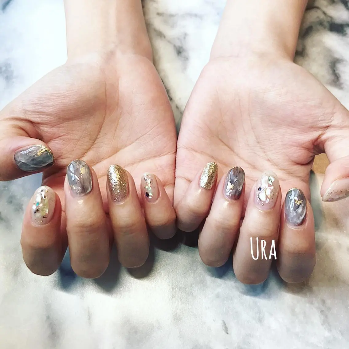 ネイル ハンドネイル UrakoNail 《nail》のネイルデザイン