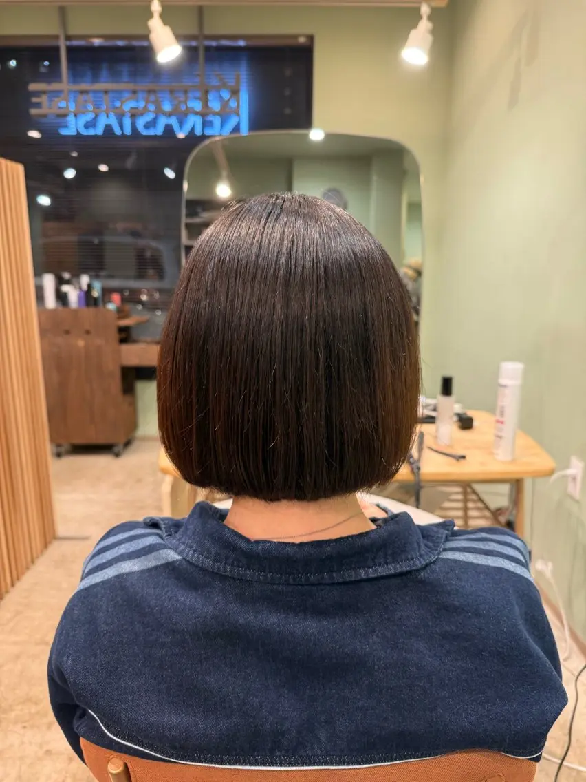 ショート ボブ カット カットモデル募集 /侑姫のヘアスタイル