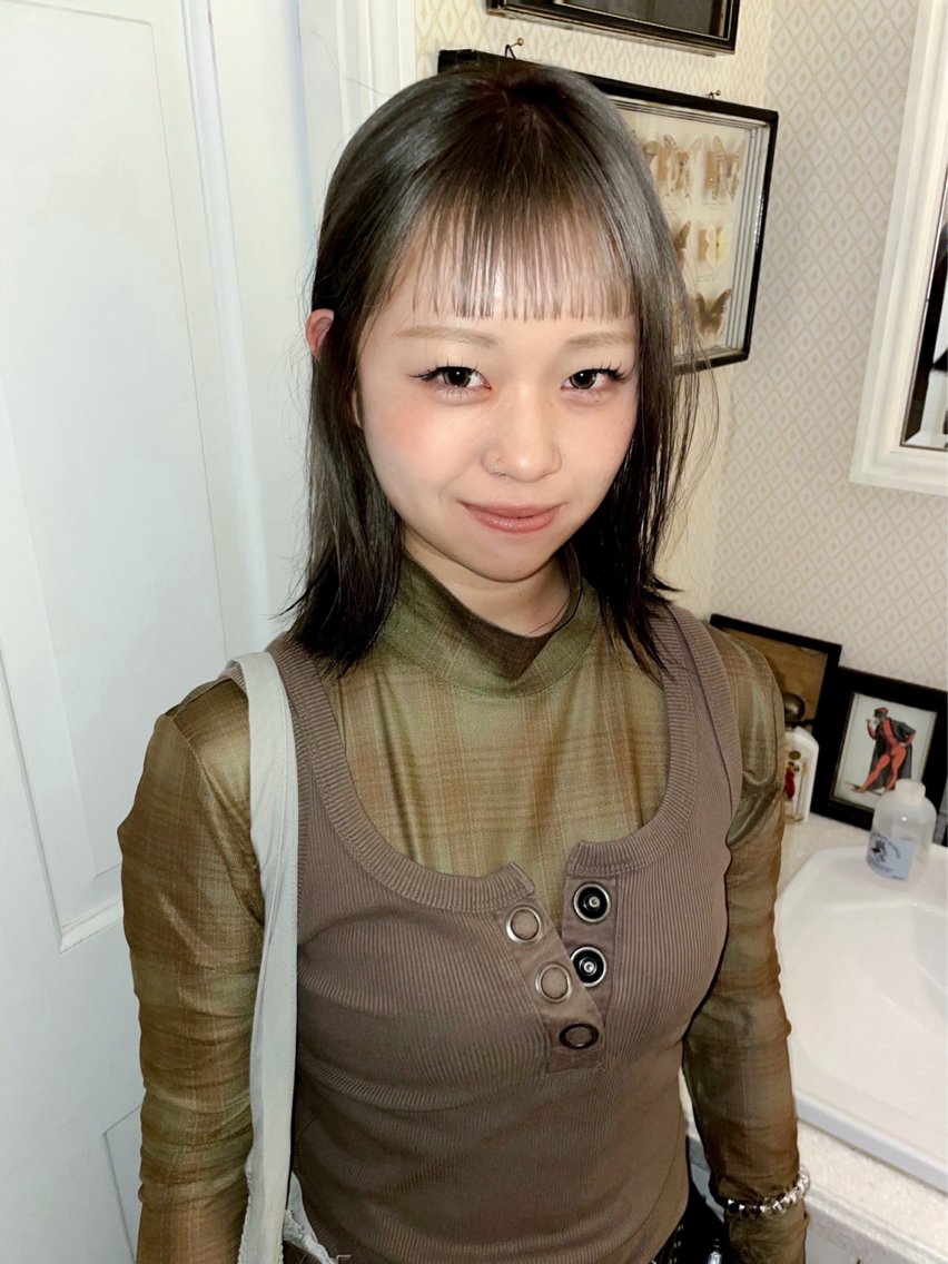 ショート カラー 太田 妃香/岡崎美容室のヘアスタイル