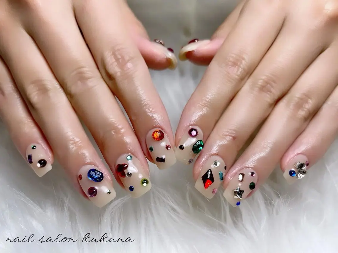 ネイル ワンホン/韓国 nail 大阪アメ村のネイルデザイン