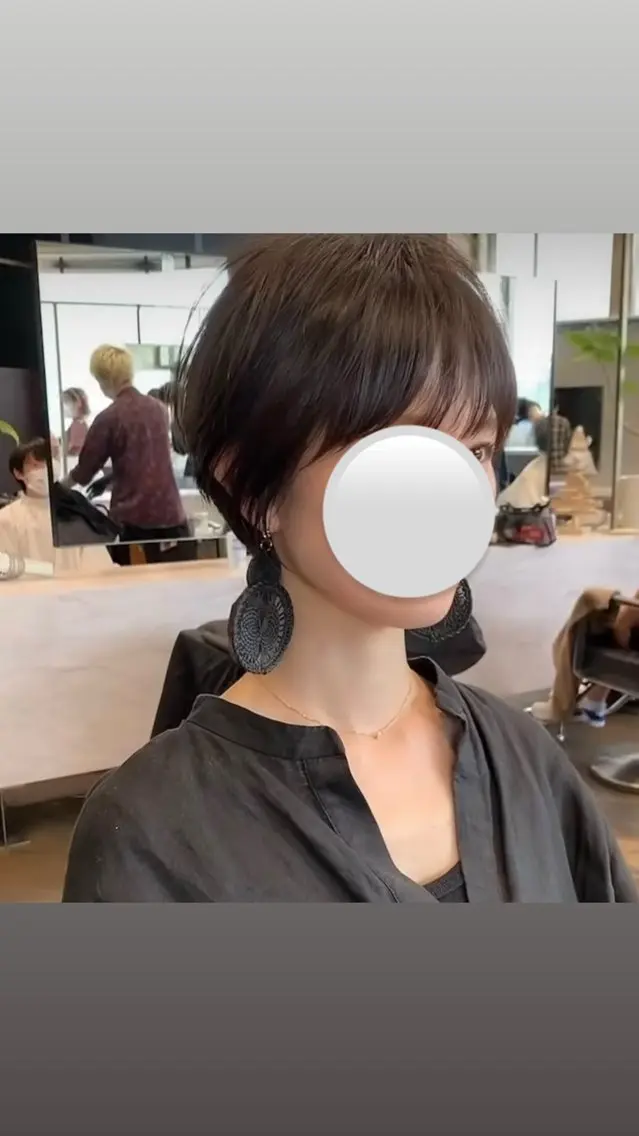 ショート ショートヘア 宮本 果凜のヘアスタイル