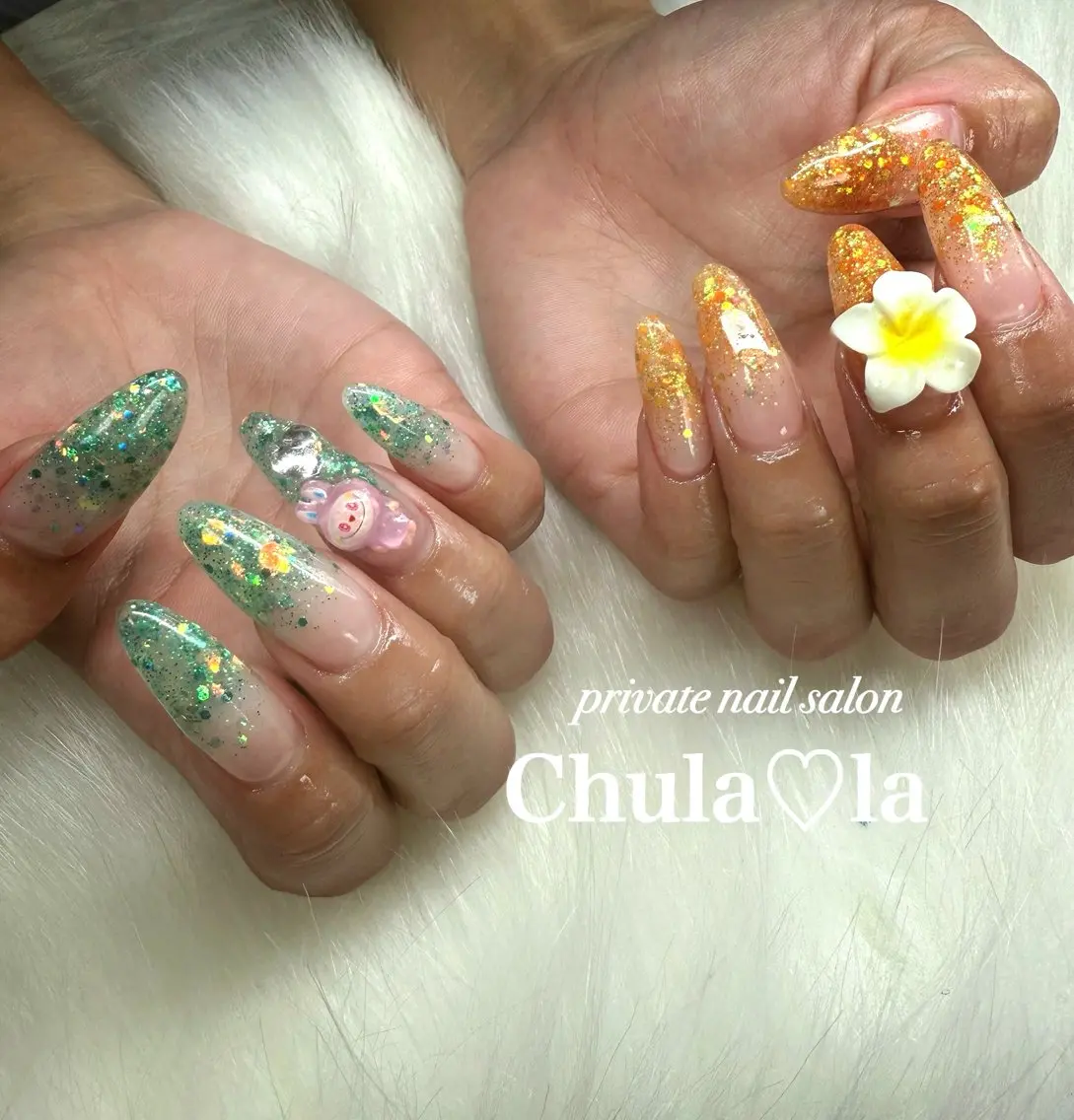 ネイル ハンドネイル Chula♡la 豊見城市高安のネイルデザイン